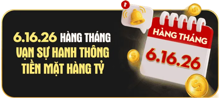 Thưởng nạp lại hàng ngày b123